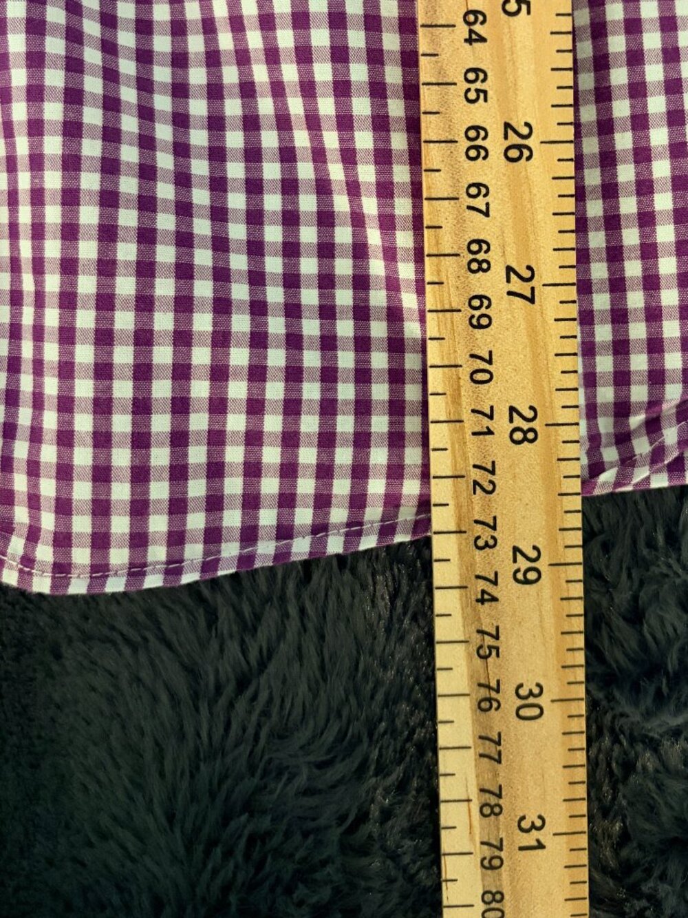 J.Crew Mens XL Purple Gingham Button Down Shirt Preppy Cotton Coastal Grandpa - Picture 6 of 11